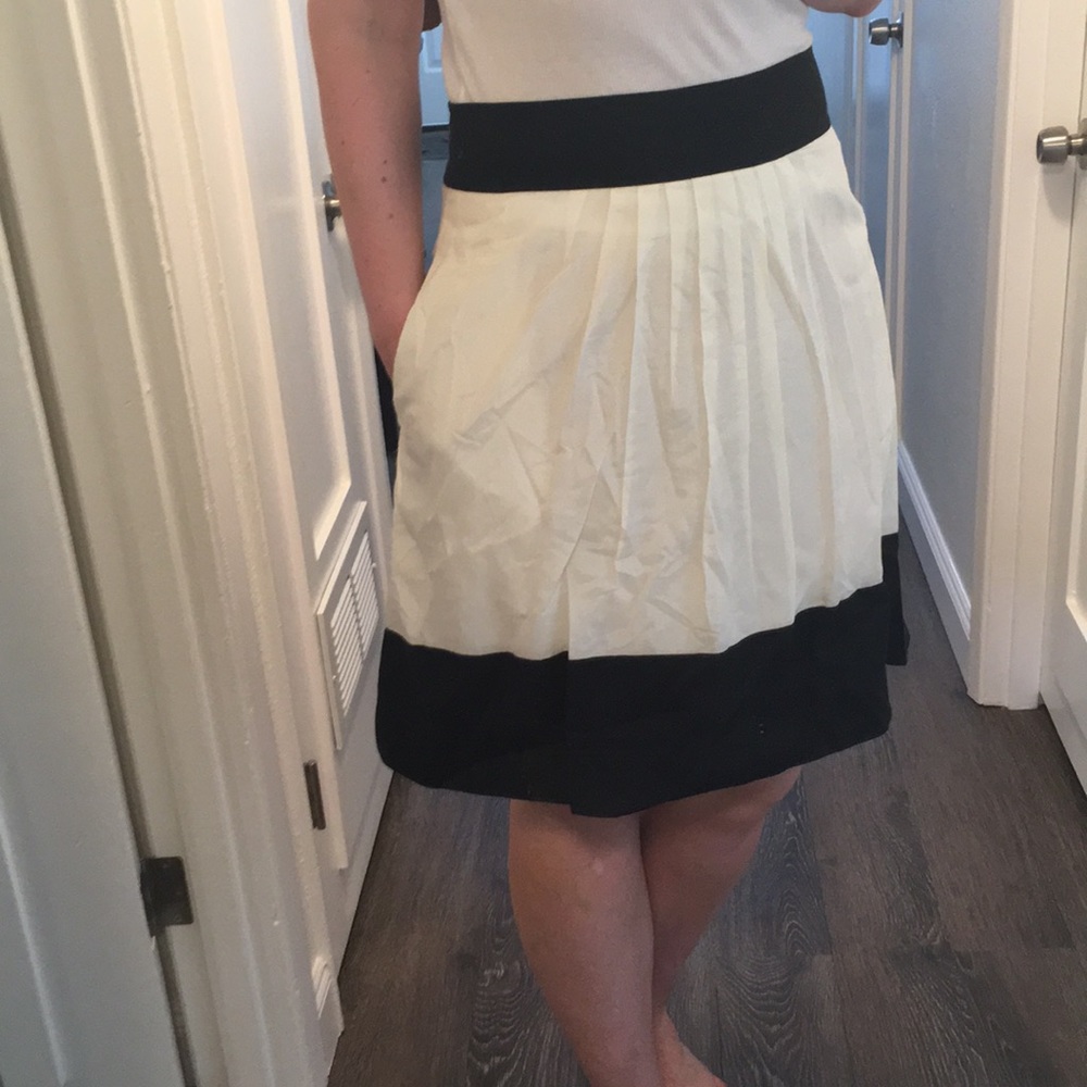 Pleated, thin, classic Banana Republic skirt